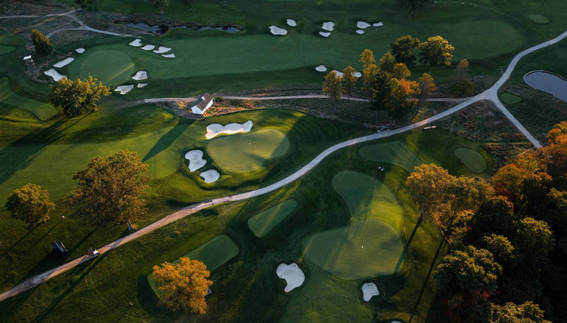 Aronimink Golf Club bunker
