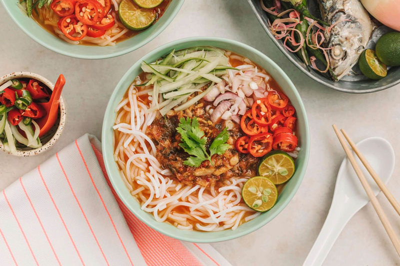 Mỳ assam laksa