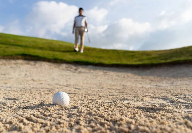 Bóng nằm trong bunker