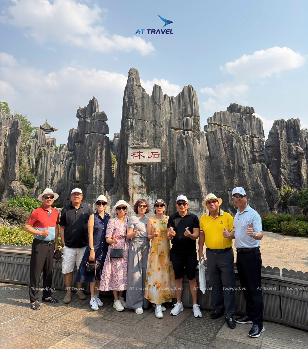 Hình ảnh đoàn tour Côn Minh ngày 21/04 – 25/04/2026