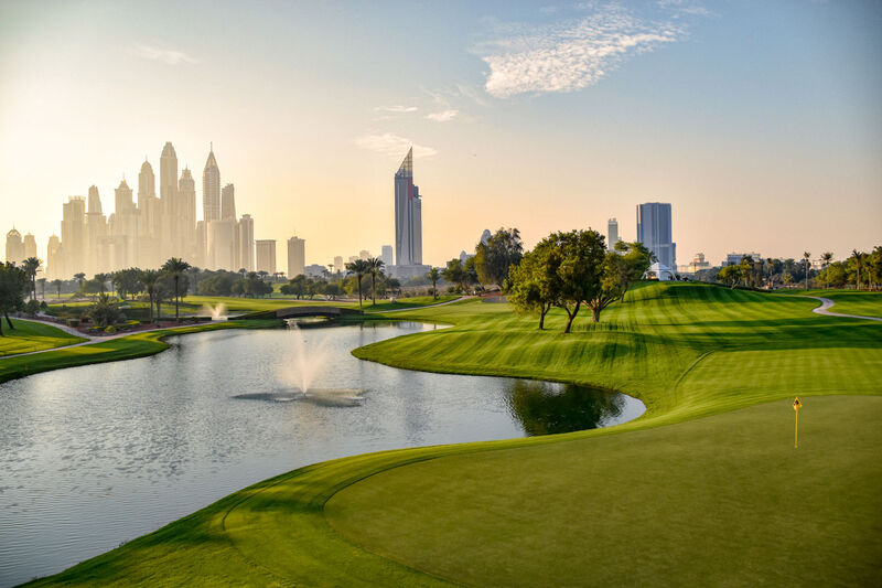 Sân Emirates Faldo (The Wadi) – Dubai, UAE