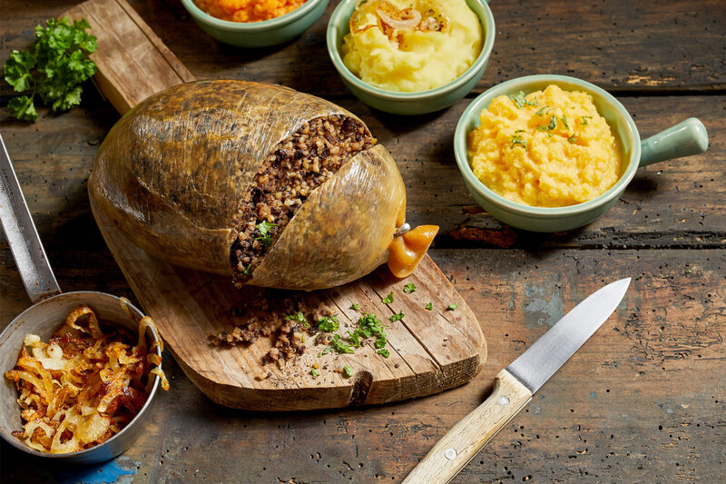 Thưởng thức món Haggis