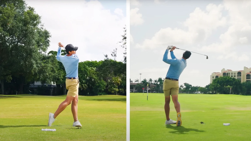 Xoay hông trong dowswing