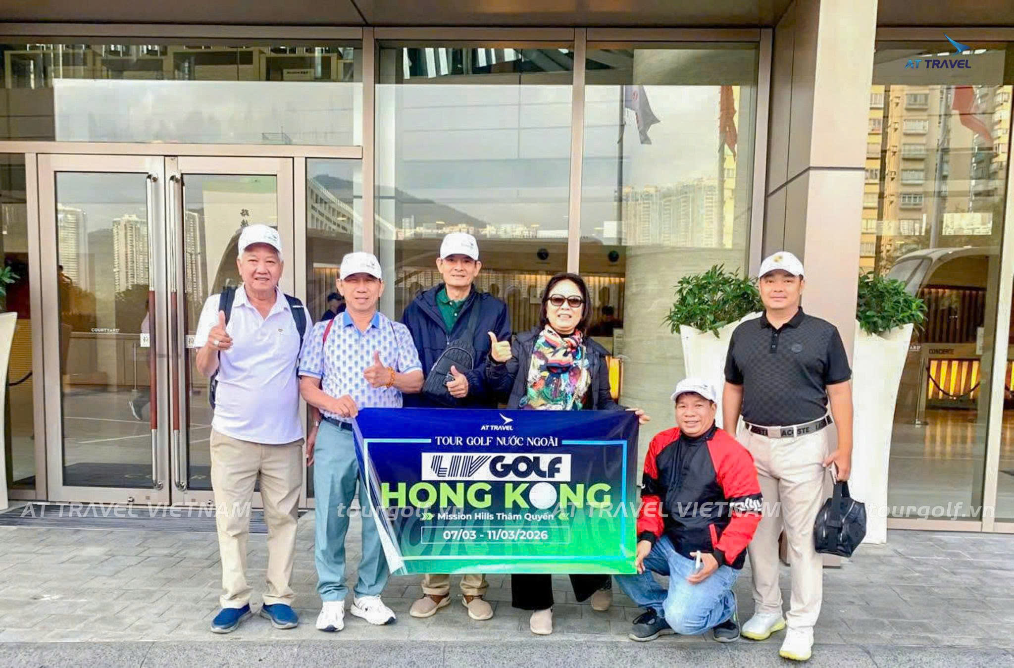 HÌNH ẢNH ĐOÀN TOUR LIV GOLF HONG KONG 07/03-11/03/2026