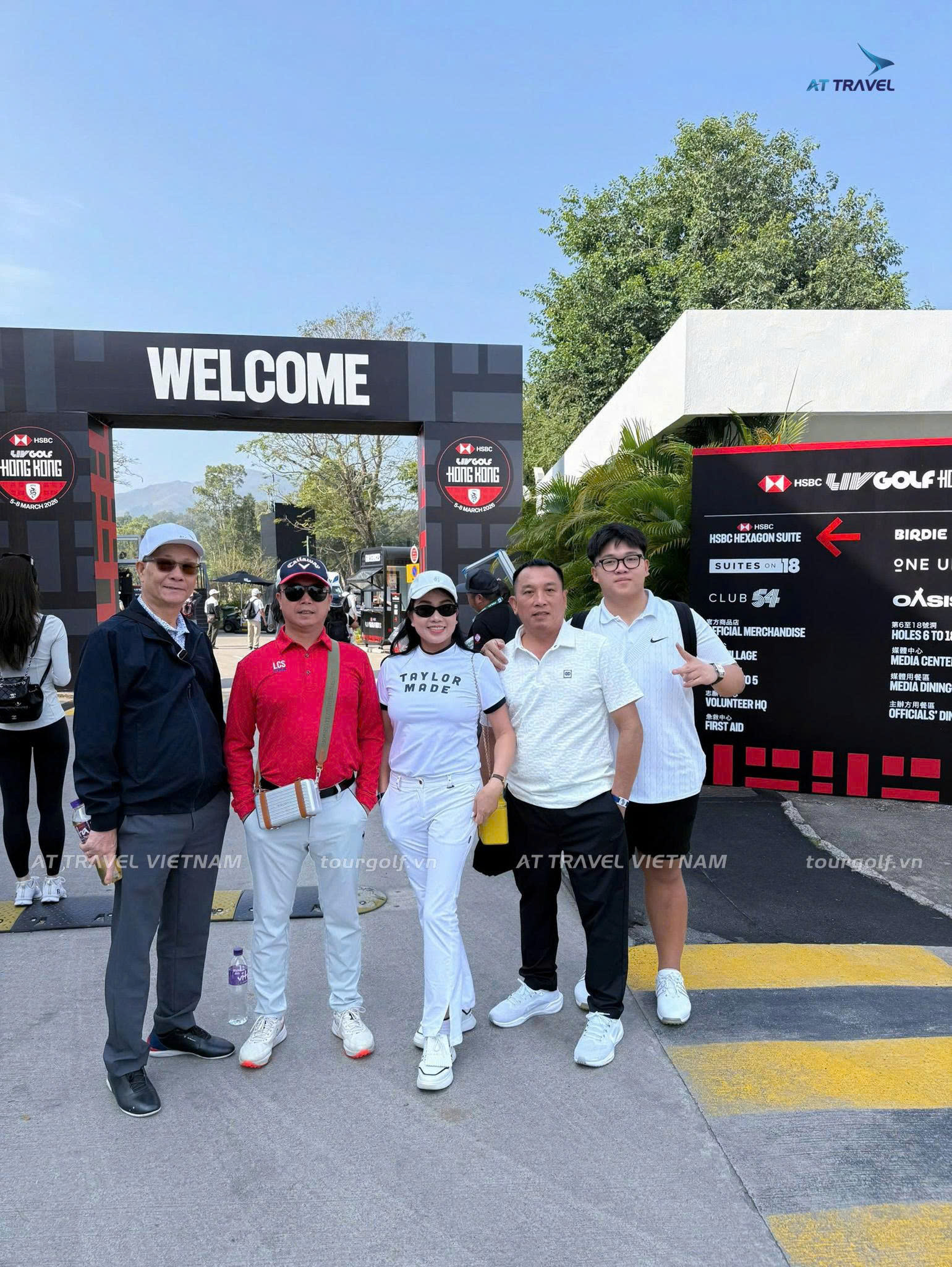 HÌNH ẢNH ĐOÀN TOUR LIV GOLF HONG KONG 07/03-11/03/2026