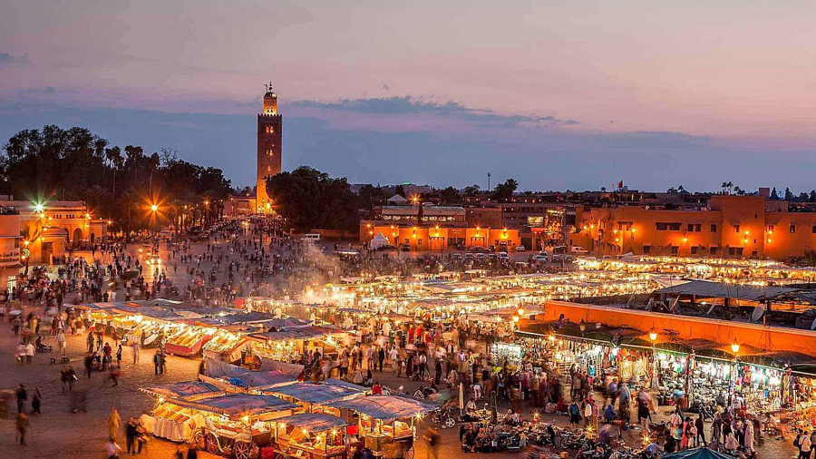 Marrakech chợ đêm