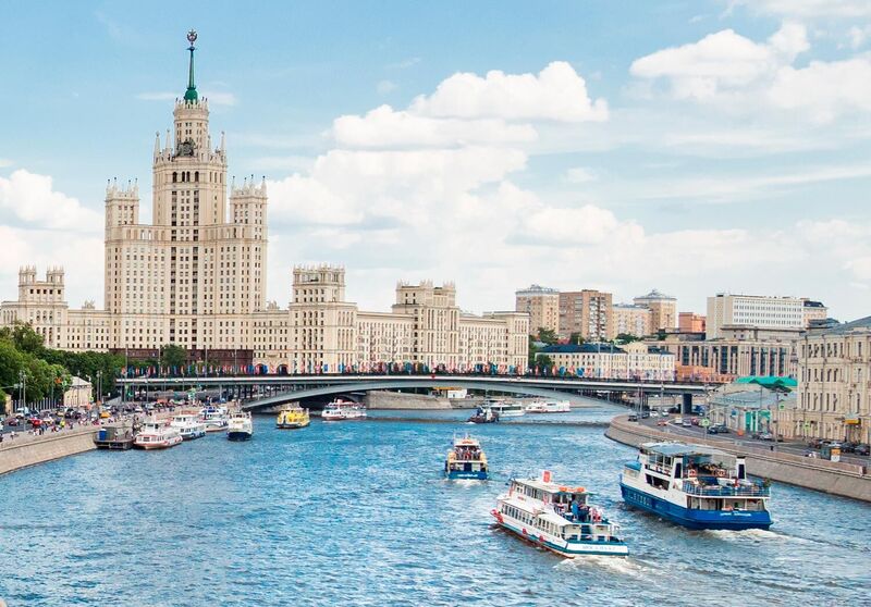 Đi du thuyền trên sông Moscow