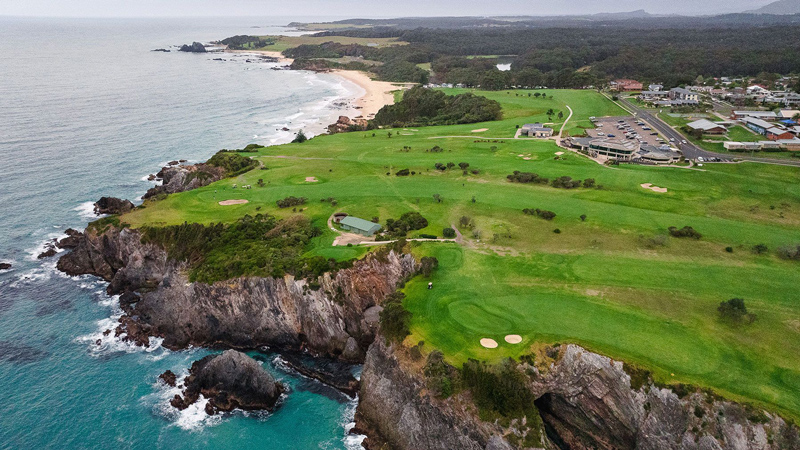 vẻ đẹp ngoạn mục của Narooma Golf Club