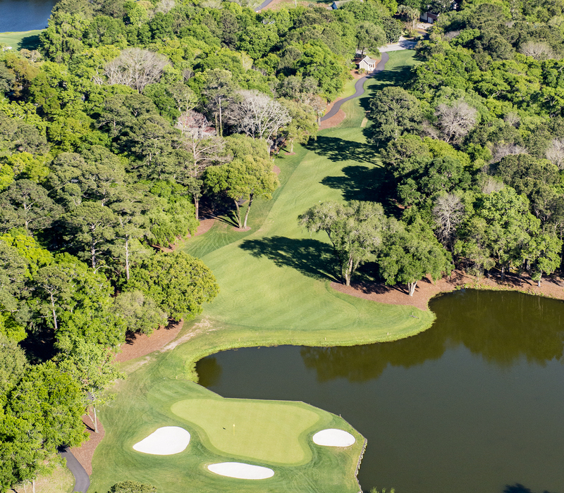 Oak Point – Kiawah Island Golf Resort, Hố số 14 – Đảo Kiawah, Nam Carolina