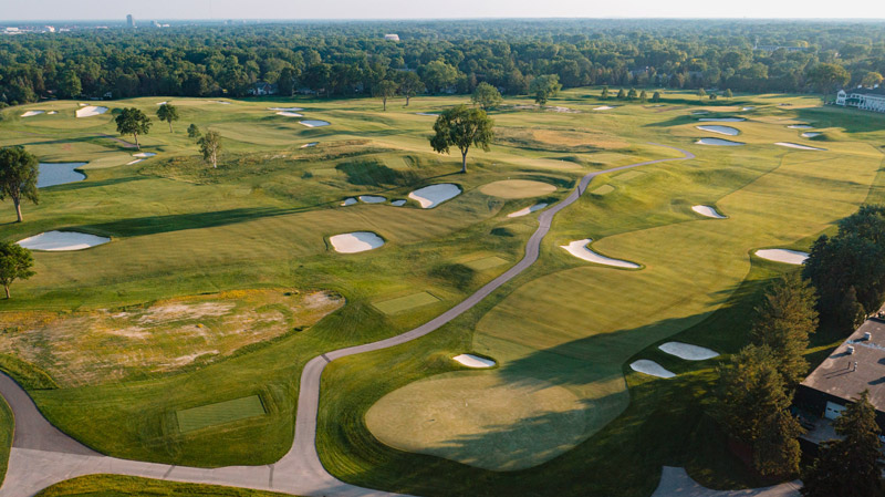 Thiết kế hiện tại của Oakland Hills