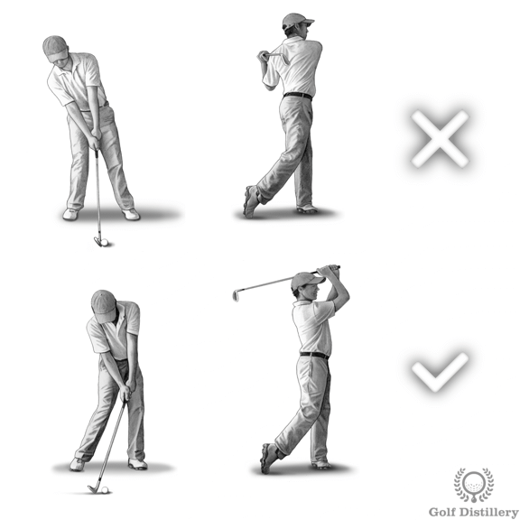 Khắc phục lỗi mất thăng bằng khi swing