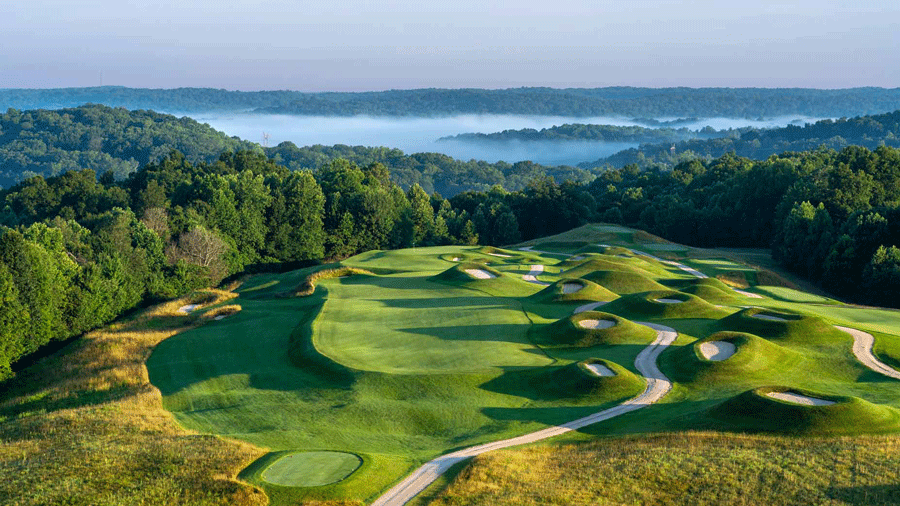Pete Dye Course, French Lick Resort (Indiana)