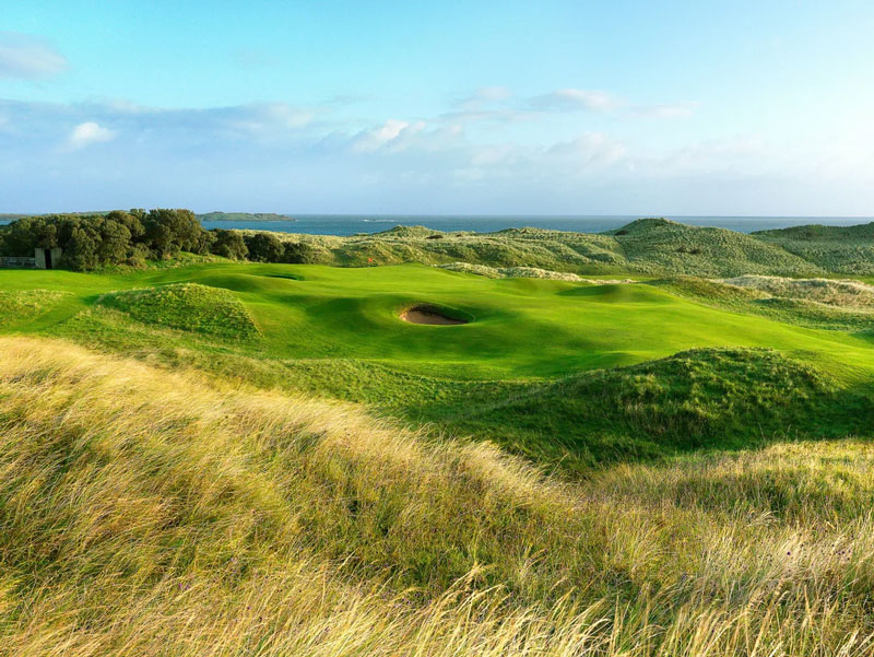 Hố số 15 Sân golf Royal Portrush