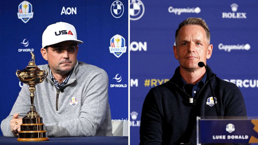 Keegan Bradley và Luke Donald