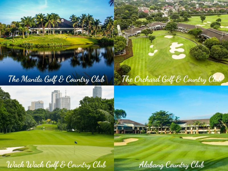 Các sân golf Manila