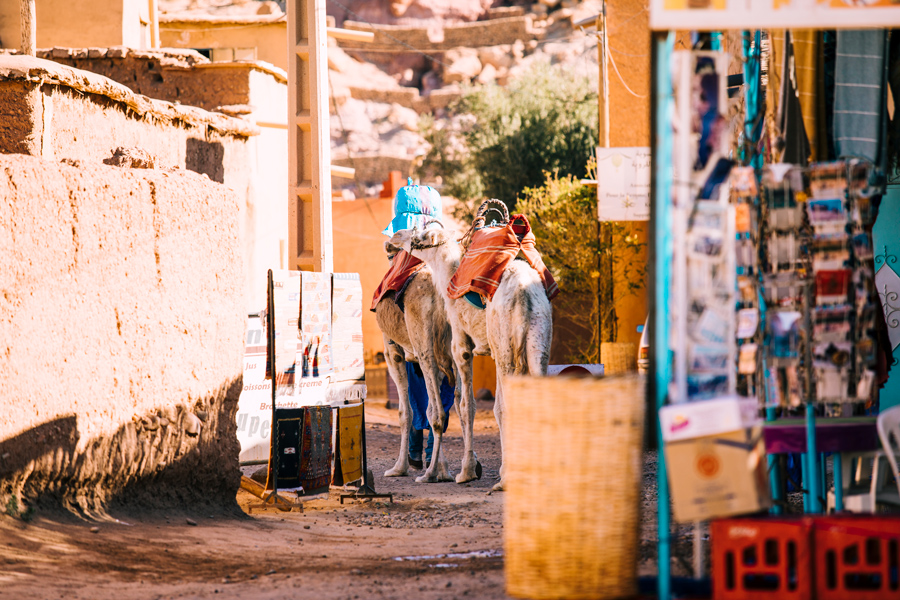 Các con phố ở Marrakech