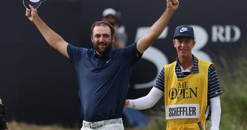 Scheffler tại Royal Portrush