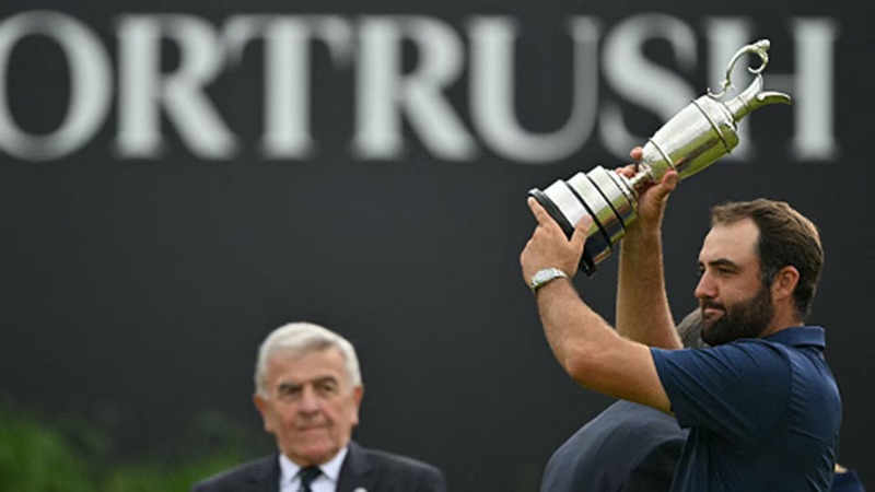 Scheffler tại Royal Portrush