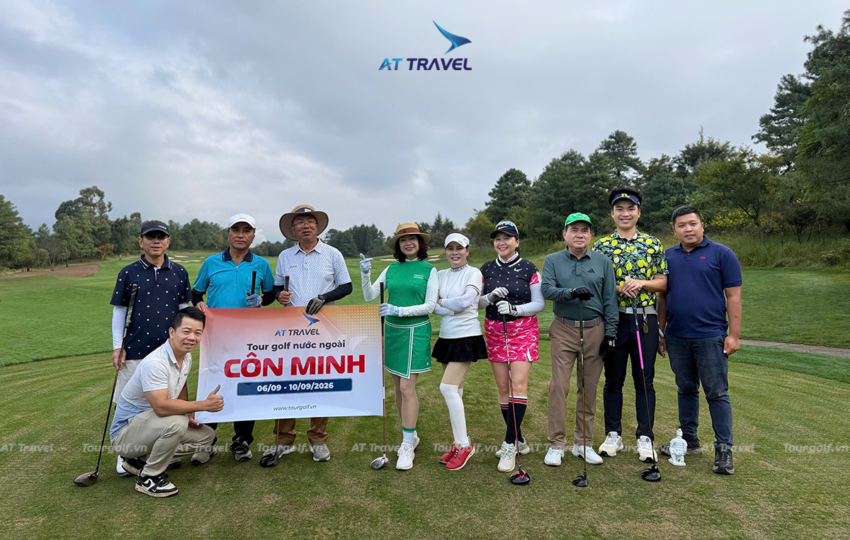 HÌNH ẢNH ĐOÀN TOUR GOLF CÔN MINH 6/9-10/9/2026